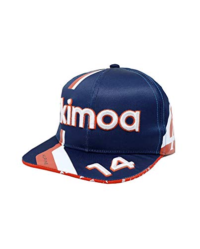 KIMOA - Gorra Plana FA Alpine Cup 2021 SB, Azul Oscuro, Talla Única, Unisex Adulto