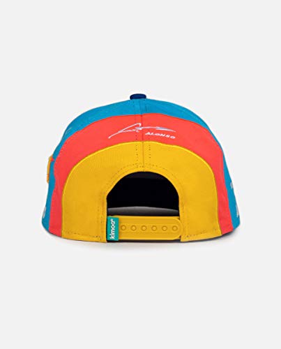 KIMOA - Plana Gorra de béisbol, Azul, Estándar Unisex Adulto