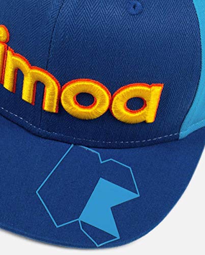 KIMOA - Plana Gorra de béisbol, Azul, Estándar Unisex Adulto