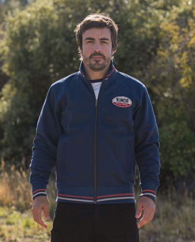 Kimoa Racing Team Fleece Chaqueta, Unisex, Azul, S