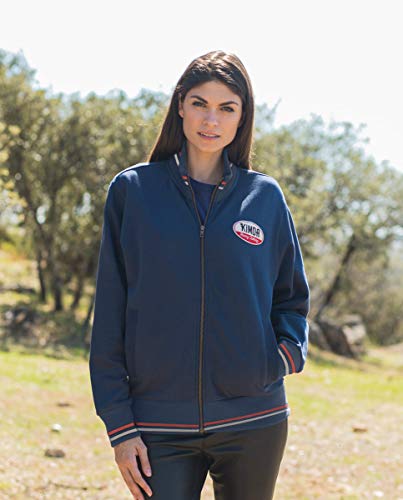 Kimoa Racing Team Fleece Chaqueta, Unisex, Azul, S