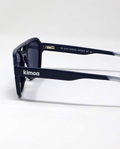 Kimoa - San Diego Night Gafas, Normal Unisex Adulto, Azul Oscuro
