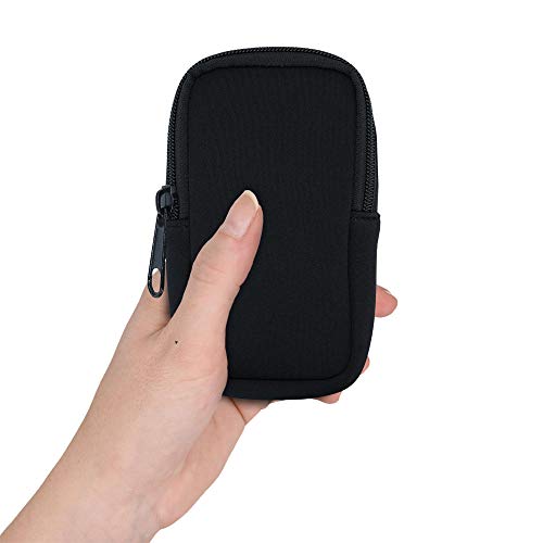 kwmobile Funda Blanda Compatible con Garmin Montana 610/680 / 680t - Estuche Protector de Neopreno con Cierre - Negro