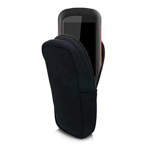 kwmobile Funda Blanda Compatible con Garmin Montana 610/680 / 680t - Estuche Protector de Neopreno con Cierre - Negro