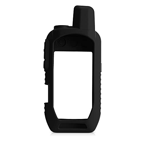 kwmobile Funda Compatible con Garmin Alpha 200i - Carcasa de Silicona para navegador GPS - Cover Negro