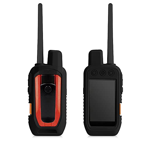 kwmobile Funda Compatible con Garmin Alpha 200i - Carcasa de Silicona para navegador GPS - Cover Negro