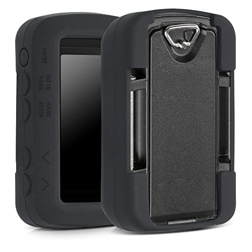 kwmobile Funda Compatible con Garmin Foretrex 601/701 - Carcasa de Silicona para navegador GPS - Cover Negro