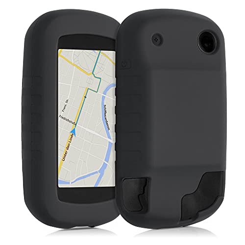 kwmobile Funda Compatible con Garmin Montana 680 - Carcasa de Silicona para navegador GPS - Cover Negro