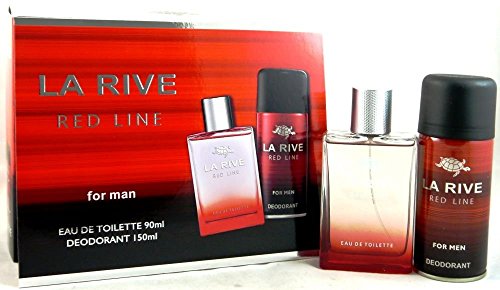 La Rive Set Eau de Toilette Red Line, 90 ml + Desodorante, 150 ml