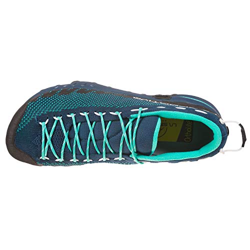 LA SPORTIVA TX2 Woman, Zapatillas de montaña Mujer, Opal/Aqua, 40.5 EU