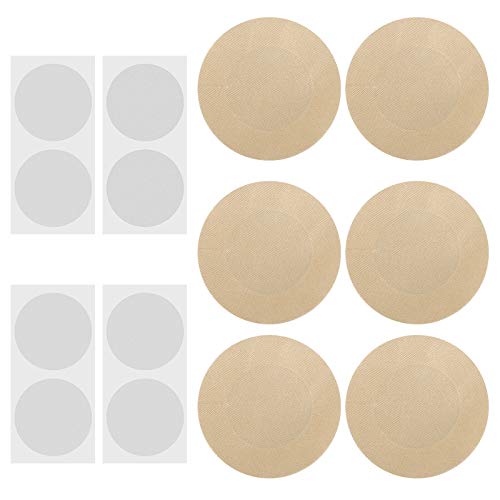 LAITER Juego de Cinta para Pezón Protector de Pezón（ 100 pcs transparentes +100 pcs de Color Piel） Desechable Impermeable Transpirable Evitar Rozaduras de Pezón para Hombres Deportistas