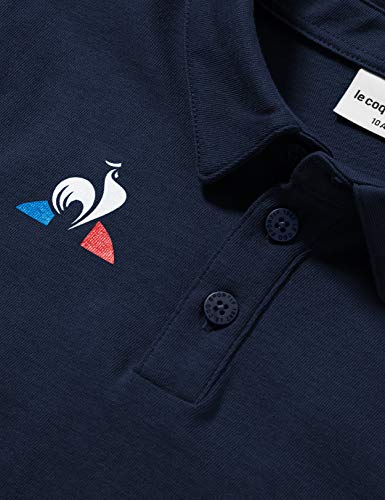 Le Coq Sportif Enfant Polo SS Presentation, Niños, Dress Blue, 12A