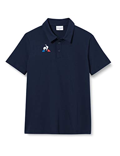 Le Coq Sportif Enfant Polo SS Presentation, Niños, Dress Blue, 12A