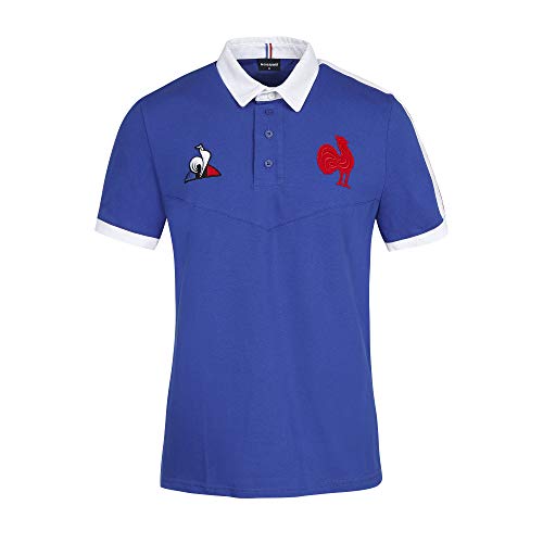 Le Coq Sportif FFR Polo Replica, Hombre, Cobalt, M