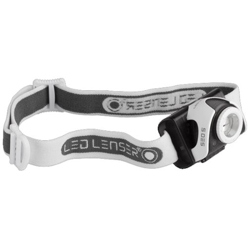 LED LENSER SEO 5 - Linterna frontal, color gris