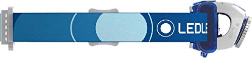 Led Lenser Zweibrüder Seo 7R Linterna Frontal Recargable Azul 6107 + 7784 Linterna Frontal