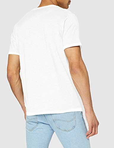 Lee Circle tee Camiseta, Blanco Crudo, XXL para Hombre