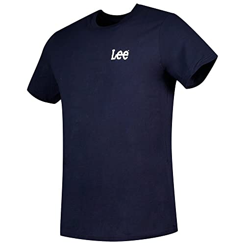 Lee Twin Pack Graphic Camiseta, Wblack Navy, M/0 para Hombre