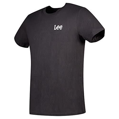 Lee Twin Pack Graphic Camiseta, Wblack Navy, M/0 para Hombre