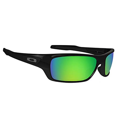 Lentes de repuesto compatibles con OAKLEY TURBINE Polarizado Verde Mirror