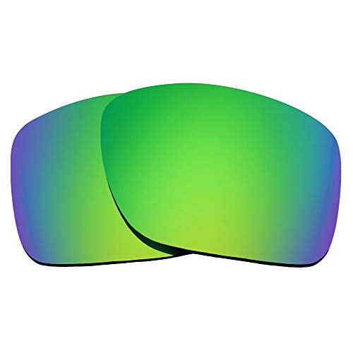 Lentes de repuesto compatibles con OAKLEY TURBINE Polarizado Verde Mirror