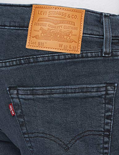 Levi's 511 Slim Vaqueros, Richmond Blue Black Od Adv, 36W / 32L para Hombre