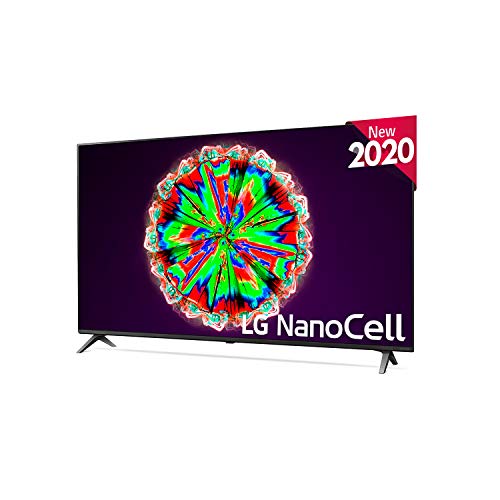 LG 49NANO806NA - Smart TV 4K UHD NanoCell 123 cm (49") Inteligencia Artificial, Procesador Quad Core, Deep Learning, HDR10 Pro, HLG, Sonido Ultra Surround, 4xHDMI 2.0, 2xUSB 2.0, Bluetooth 5.0, WiFi