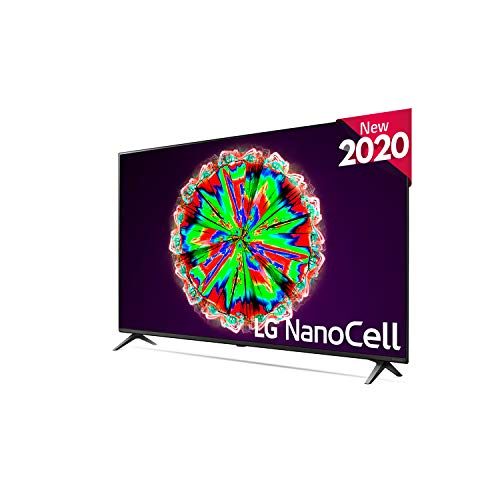 LG 49NANO806NA - Smart TV 4K UHD NanoCell 123 cm (49") Inteligencia Artificial, Procesador Quad Core, Deep Learning, HDR10 Pro, HLG, Sonido Ultra Surround, 4xHDMI 2.0, 2xUSB 2.0, Bluetooth 5.0, WiFi