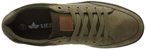 Lico Gunar, Zapatillas Hombre, Verde (Olive Grün), 43 EU