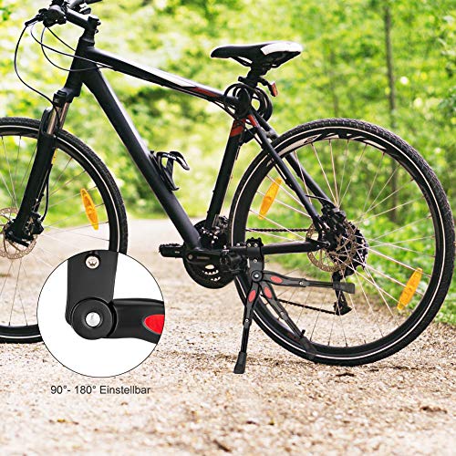 Linkax Pata de Cabra para Bicicleta,Soporte de Bicicleta de Altura Ajustable Adecuado para Bicicleta de Montaña Bicicleta de Carretera Bicicleta para Bicicleta de Niños Bicicleta de Plegable