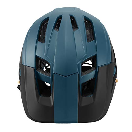 Lixada Casco de Ciclismo Ligero con Visera Desmontable 56-62 cm 16 Respiraderos Casco Protector de Seguridad para Ciclismo Bicicleta MTB