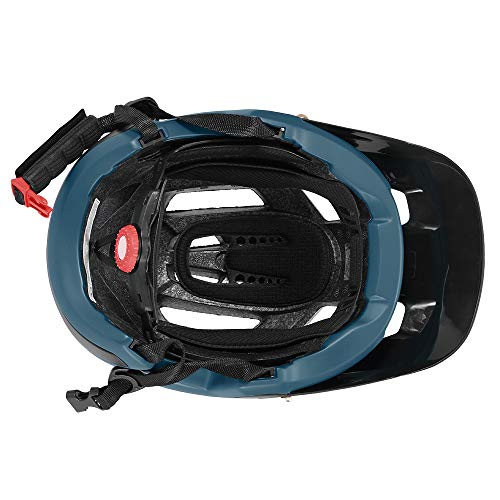 Lixada Casco de Ciclismo Ligero con Visera Desmontable 56-62 cm 16 Respiraderos Casco Protector de Seguridad para Ciclismo Bicicleta MTB