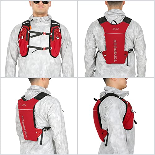 Lixada Mochila Hidratación 5L Mochila para Correr Ligera para Correr Ciclismo Equitación Excursionismo Alpinismo