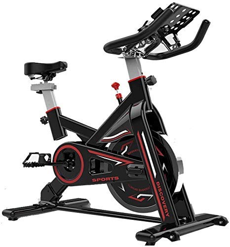 LKK-KK Bicicleta de ejercicio de ciclismo indoor, manillar ajustable del asiento Resistencia, inteligente App ordenador lee velocidad Distancia Tiempo etc, con el giro de múltiples funciones de soport