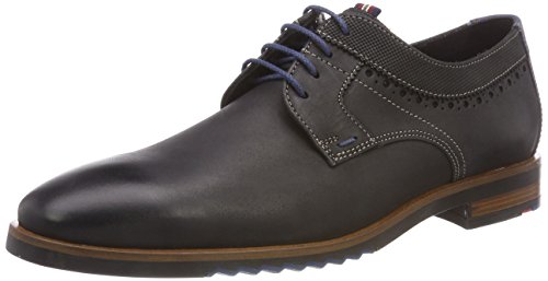 LLOYD Dostal, Zapatos de Cordones Derby Hombre, Negro Ocean 0, 43 EU