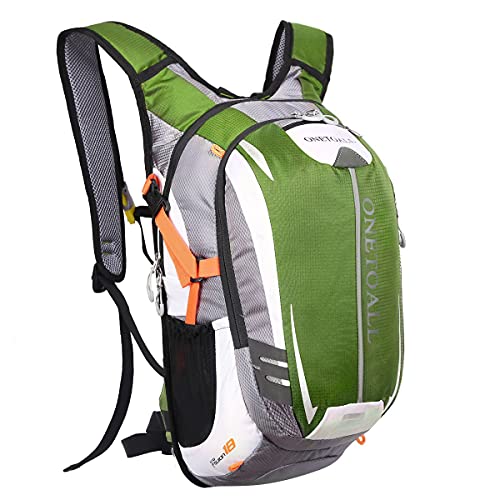 Local Lion 18L Mochila de Hidratación Ciclismo de Deportes al Aire Libre de Senderismo Excursion Multifuncional Nylon para Unisex Color Verde