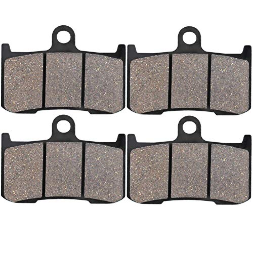LOCOPOW Pastillas de freno delanteras para moto Triumph Daytona 675 2006-2008 | Tiger 1050 2007-2012 | Speed Triple 675 R 2009-2016.