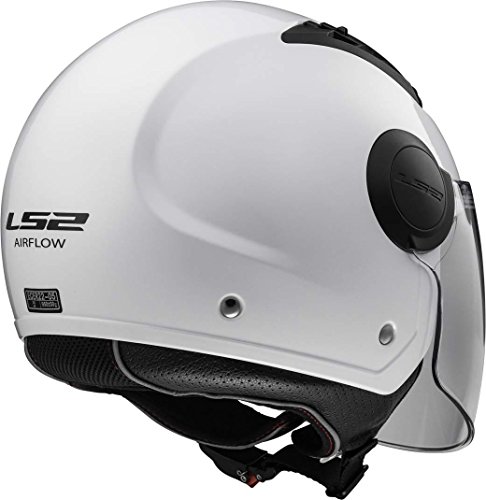 LS2 CASCO ECONÓMICO AIRFLOW BLANCO TALLA L