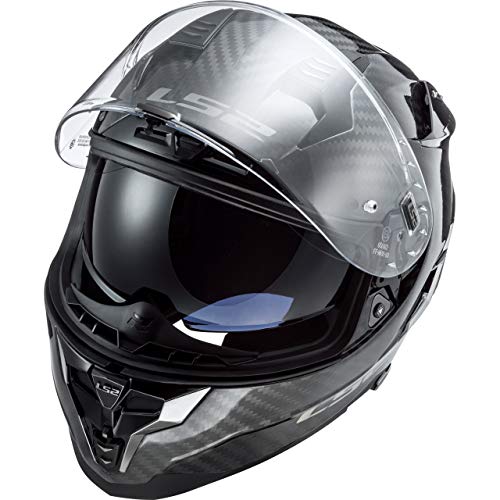 LS2, Casco integral de moto Challenger, Carbon, L