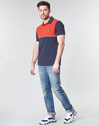 Lyle & Scott Polo M/C Uomo Mod. SP1215 Riga Z833 Red L