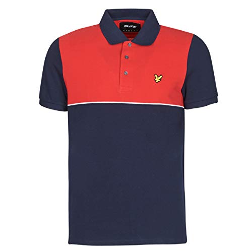 Lyle & Scott Polo M/C Uomo Mod. SP1215 Riga Z833 Red L