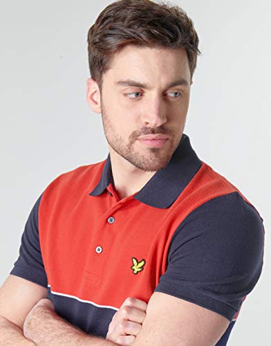 Lyle & Scott Polo M/C Uomo Mod. SP1215 Riga Z833 Red L