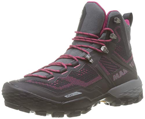 Mammut Bota DUCAN High GTX Botas Montañismo, Alpinismo y Trekking Mujer, Multicolor (Phantom/Dark Pink), 37 1/3