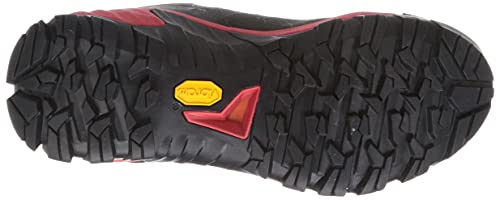 MAMMUT SAPUEN Low GTX, Zapatillas de Senderismo Mujer, Black/Sunset, 38 2/3 EU