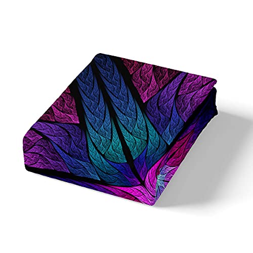 Mandala Funda de edredón Boho Floral Funda de edredón Gitano Chic Exótico Juego de ropa de cama Abstracta Colorida Funda de edredón para Niños Niñas Regalo Decorativo 3pcs Ropa de cama Tamaño doble