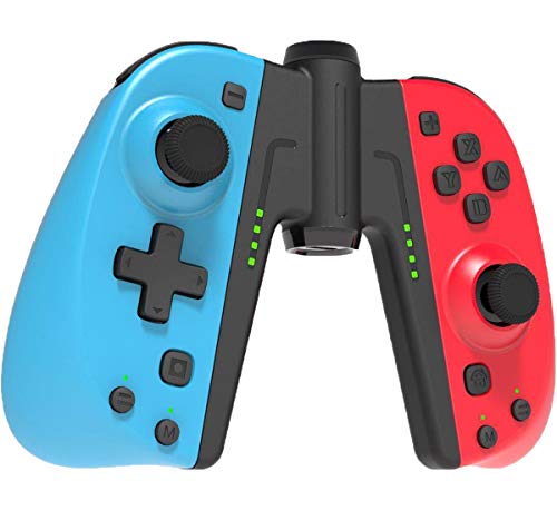 Mandos Switch Inalámbrico, RCCBOOST Switch Mando Controlador Gamepad Joysticks para Switch, Bluetooth Switch Mando De Reemplazo con Doble Choque | Giroscopio de 6 Ejes | 350mah Batería