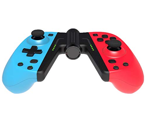 Mandos Switch Inalámbrico, RCCBOOST Switch Mando Controlador Gamepad Joysticks para Switch, Bluetooth Switch Mando De Reemplazo con Doble Choque | Giroscopio de 6 Ejes | 350mah Batería