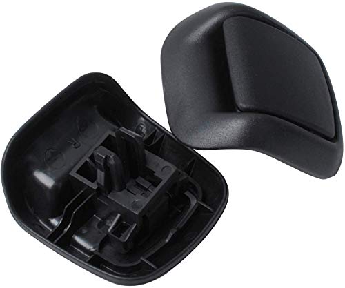 Manijas de Inclinación del Asiento Delantero Derecho e Izquierdo Compatible con Fiesta MK6 2002-2008 1417520 1417521 por Poweka (1 Par)