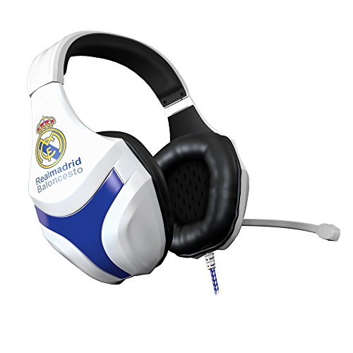 MARSGAMING Mars Gaming MHRM, Cascos Gaming Real Madrid, Superbass, PC/PS4/PS5/XBOX/SWITCH