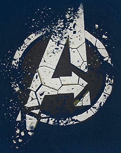 Marvel Avengers A Emblema Camiseta Oficial Fin del Juego de los Hombres de